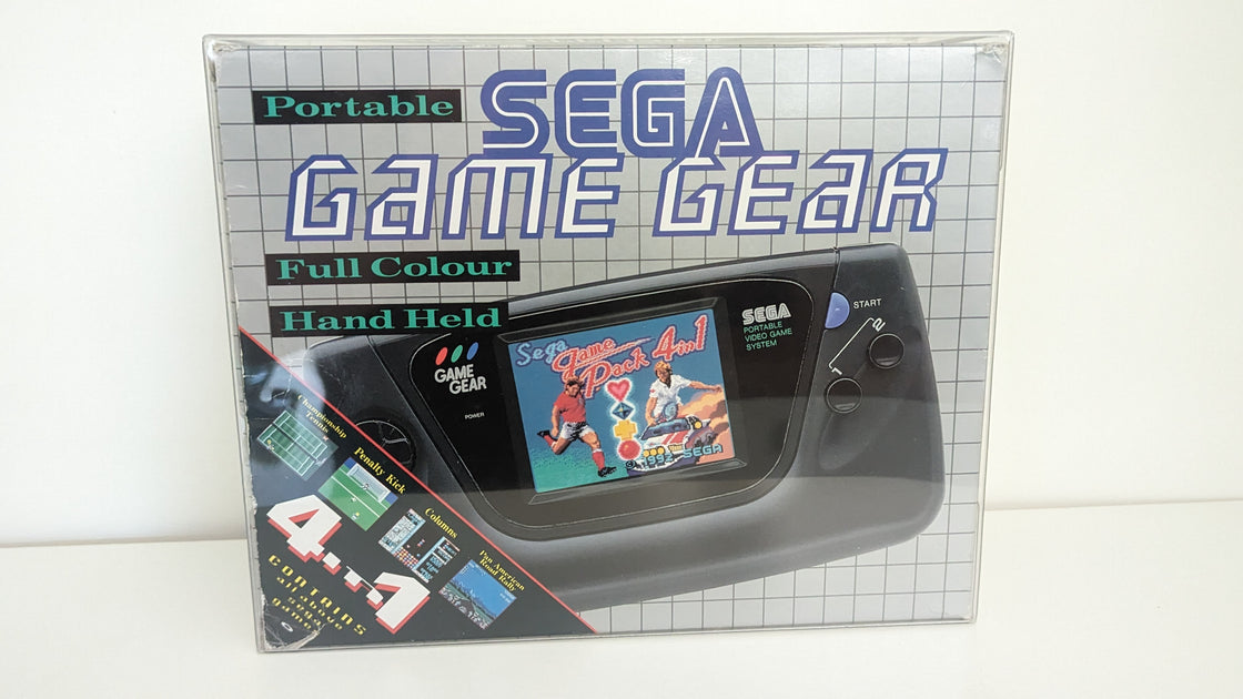 game gear zubehör Sega Gamegear Handheld Konsole inkl. Pappschuber – resetretro